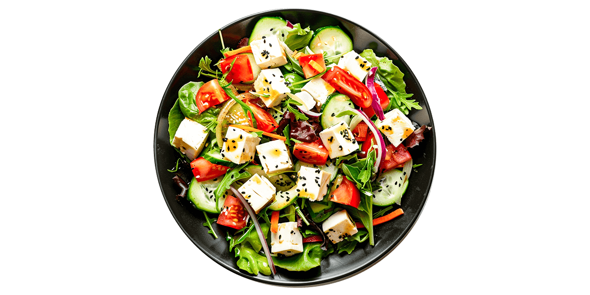oriental w/cheese salad